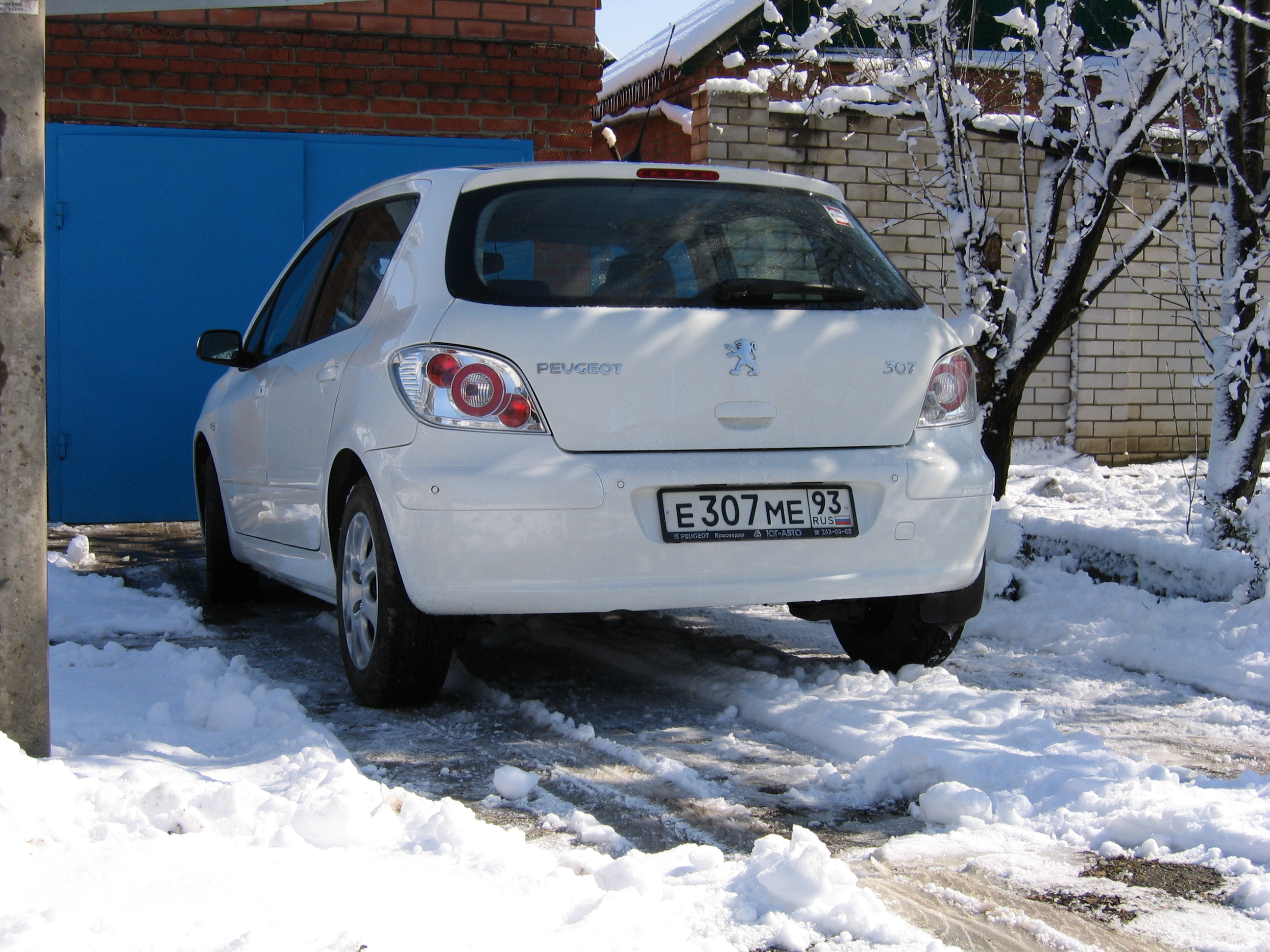 Peugeot 307 - новая машина, первая импортная хорошая машина